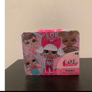 LOL surprise puzzle lunch box